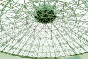 鋼構網架的施工工藝