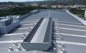 金屬壓型鋼板的線條