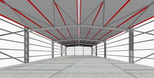 鋼構廠房建模的步驟