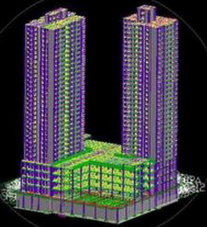 鋼構高層的建模步驟