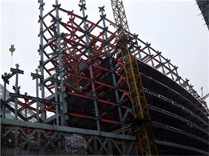 鋼構(gòu)高層的防雷組成部分