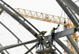 鋼構的滑移安裝