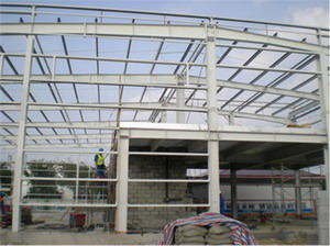 鋼構工程的小跨度鋼架結構