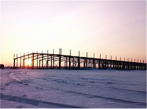 鋼構廠房鋼梁安裝測量的操作