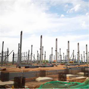 鋼構(gòu)廠房的鋼柱安裝測(cè)量